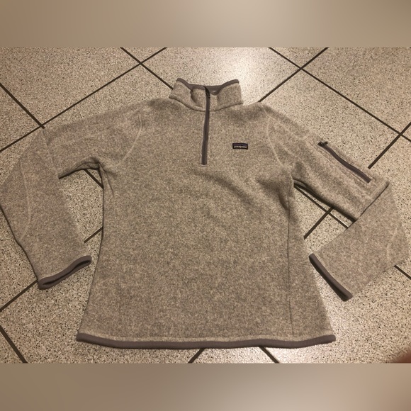 Patagonia Tops - Patagonia Women’s Better Sweater 1/4-Zip Fleece in Gray Classic Color Size S